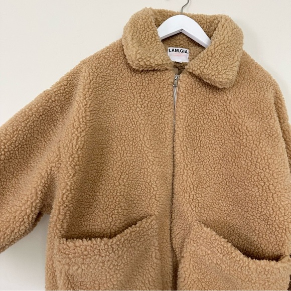 I.AM.GIA. Pixie Teddy Coat Oversized - Picture 9 of 16